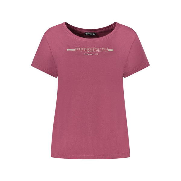 Freddy Viola Cotton Women T-Shirt