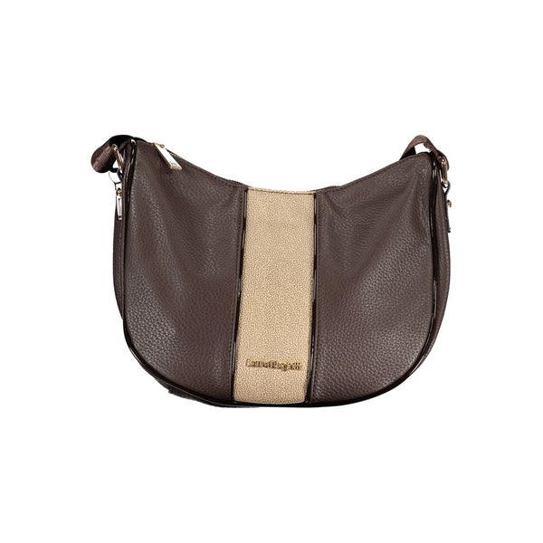 Laura Biagiotti Marrone PVC Women Handbag