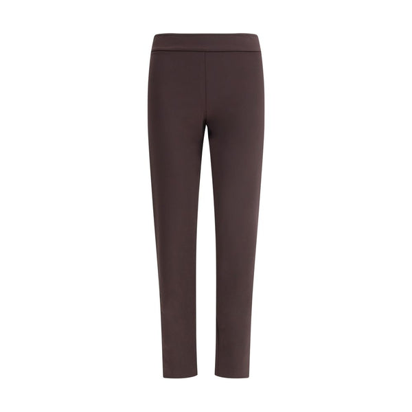 Avenue Montaigne Brown Polyamide Casual Pants