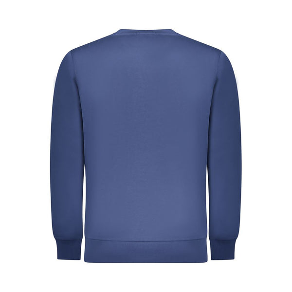 Rifle Blue Cotton Men Sweatshirt