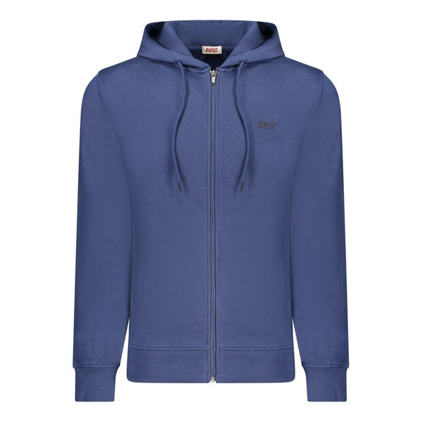 Rifle Blue Cotton Men's Hoodie