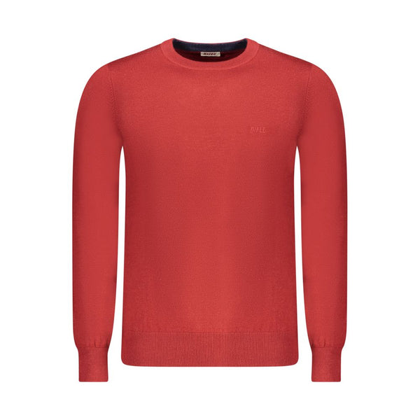 Rifle Red Wool Men Sweater