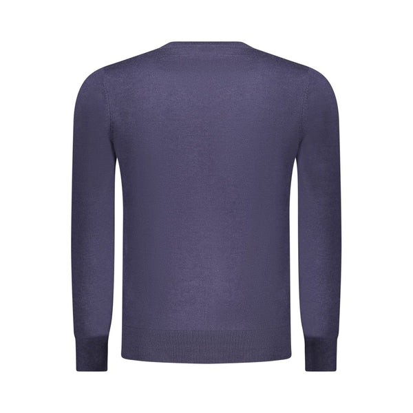 Rifle Blue Polyester Men's Sweater