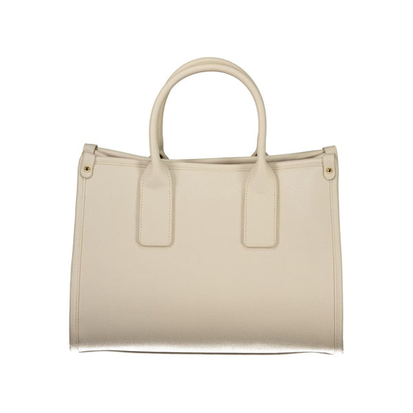 Mario Valentino Beige Polyurethane Women's Bag
