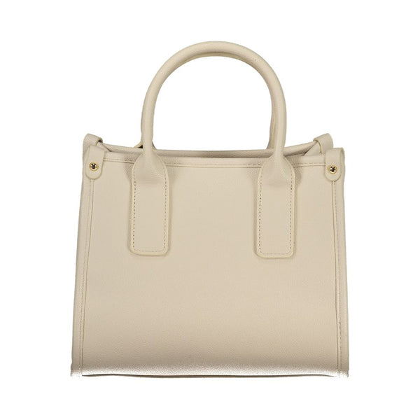 Mario Valentino Beige Polyurethane Women's Bag