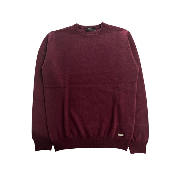 Baldinini Trend Red Cashmere Men Sweater