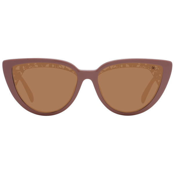 Emilio Pucci Pink Plastic Sunglasses