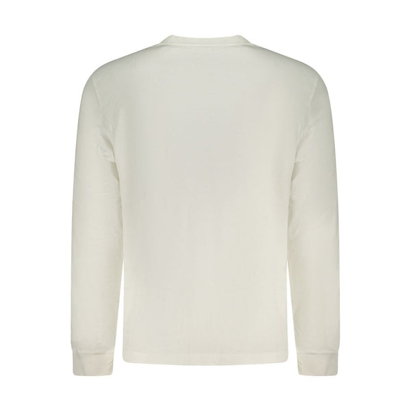 Calvin Klein White Cotton Men T-Shirt
