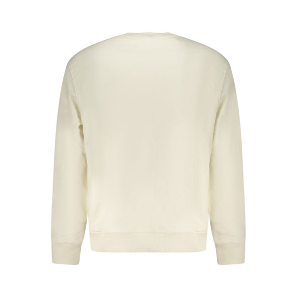 Calvin Klein White Cotton Mens Sweatshirt