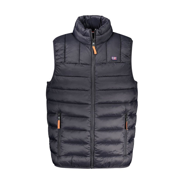 Norway 1963 Nero Poliammide Men's Vest
