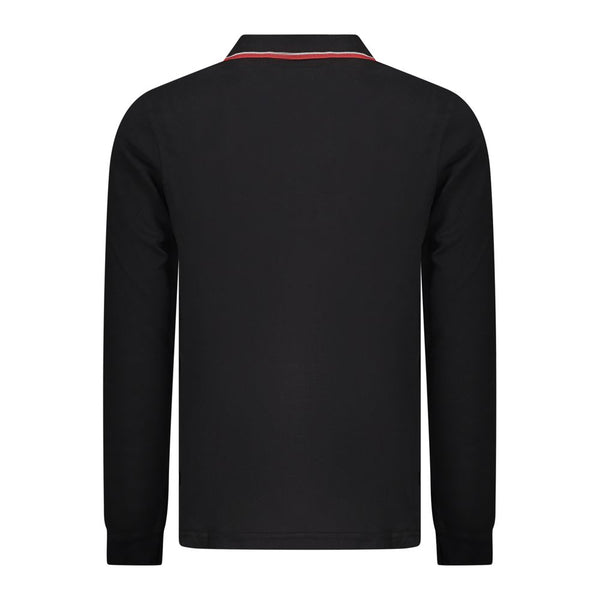 Norway 1963 Black Cotton Men Polo Shirt