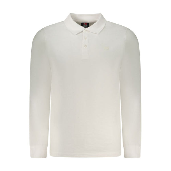 Norway 1963 White Cotton Men Polo Shirt