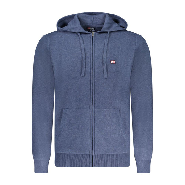 Norway 1963 Blu Poliammide Male Cardigan