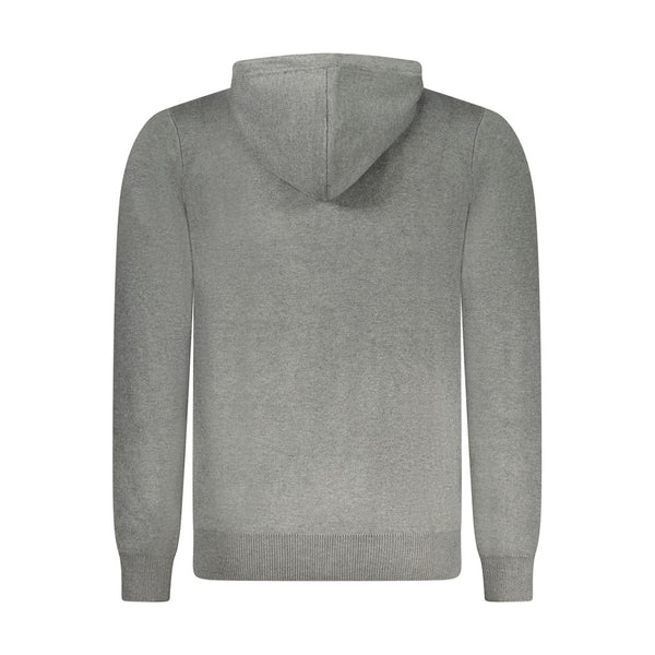 Norway 1963 Grigio Poliammide Mens Cardigan