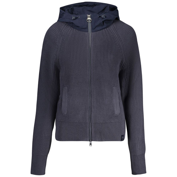 North Sails Blu Polyester Women Cardigan