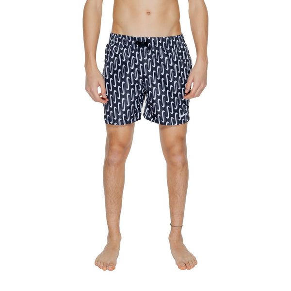 Nike Black Polyester Swim Shorts