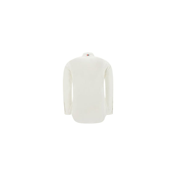 Thom Browne White Cotton Shirt