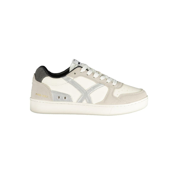 Gas White Polyurethane Women Sneaker