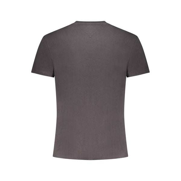 Tommy Hilfiger Grigio Cotton Men T-Shirt