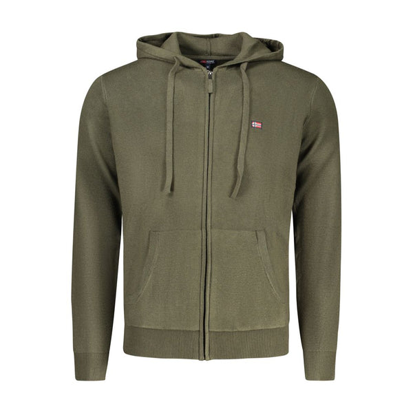 Norway 1963 Verde Poliammide Men Cardigan