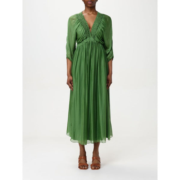 Kaos Bicolor Silk Casual Dress