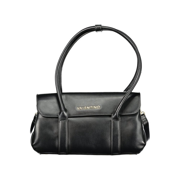 Mario Valentino Black Polyurethane Women's Bag